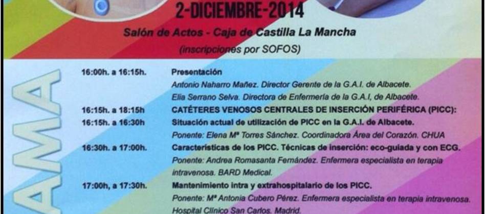 Curso de Catéteres Venosos para Enfermería