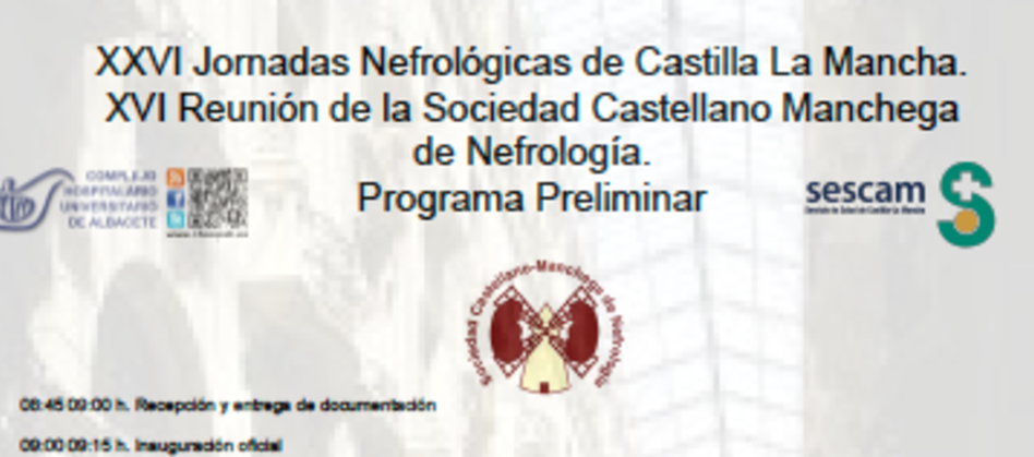 CONGRESO DE LA SOCIEDAD CASTELLANOMANCHEGA DE NEFROLOGÍA 2019