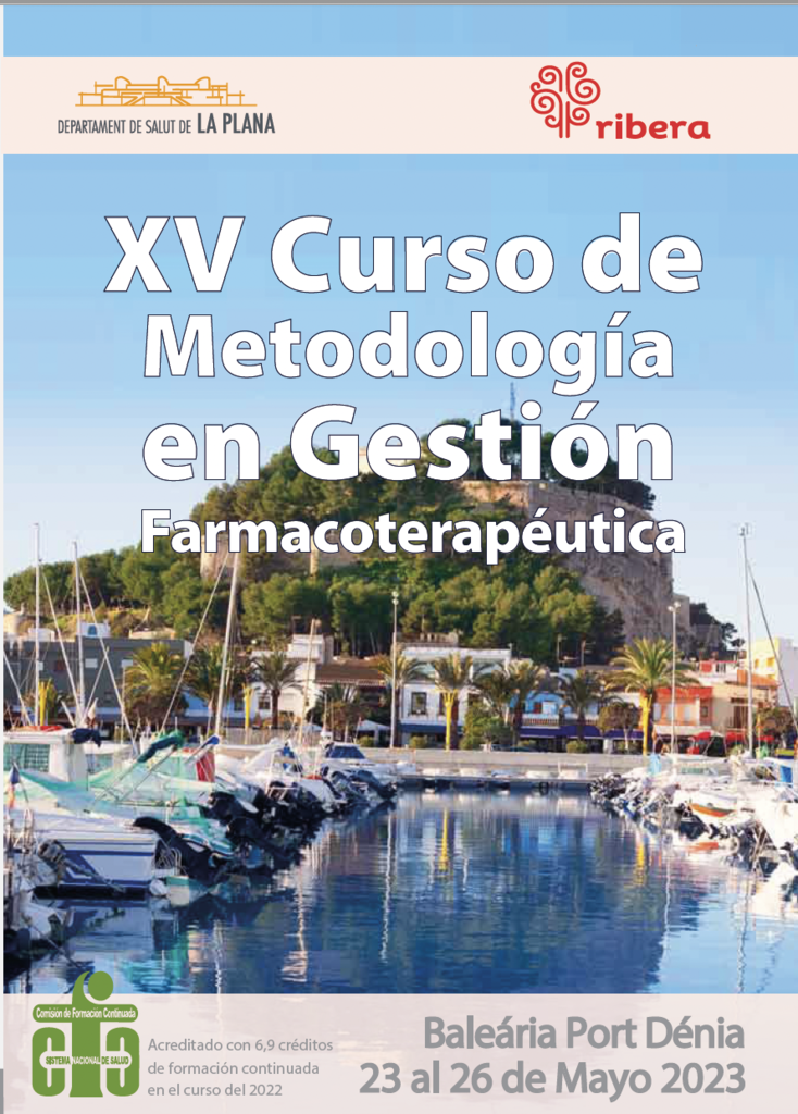 XV Curso de Metodología en Gestión Farmacoterapéutica