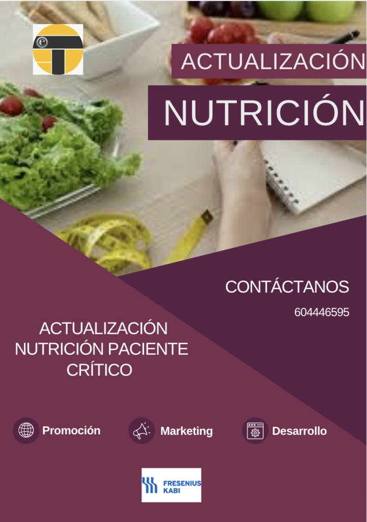 ACTUALIZACIÓN NUTRICIÓN PACIENNTE CRÍTICO
