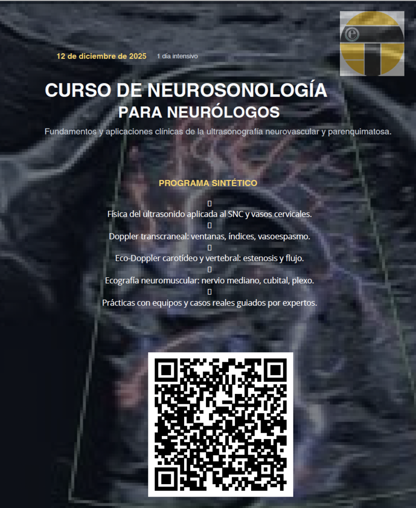 CURSO DE NEUROSONOLOGÍA PARA NEURÓLOGOS  