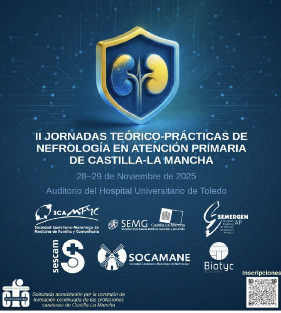 II Jornadas teórico-prácticas de Nefrología para Atención Primaria de Castilla-La Mancha