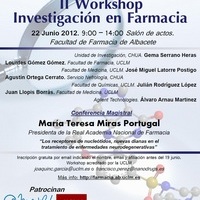 La Fundación BIOTYC patrocina el II Workshop de Investigación en Farmacia 